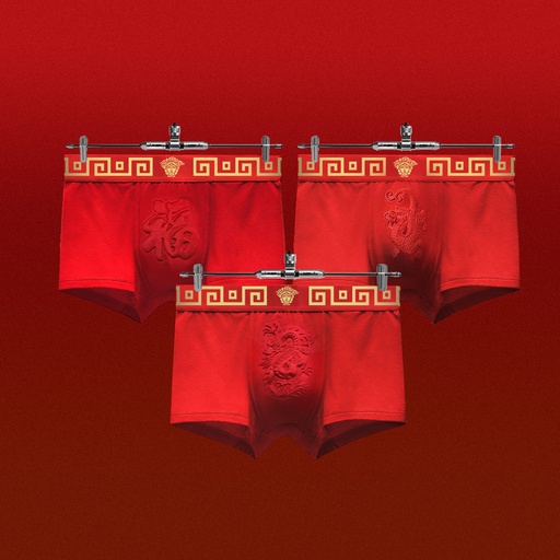 JIAONEI Red Plan 3 Series Pure Cotton Modal Underwear Men and
